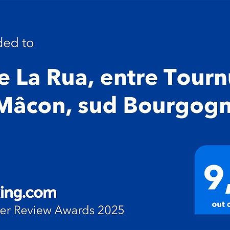 Gite La Rua, Entre Tournus Et Macon, Sud Bourgogne Montbellet Eksteriør bilde