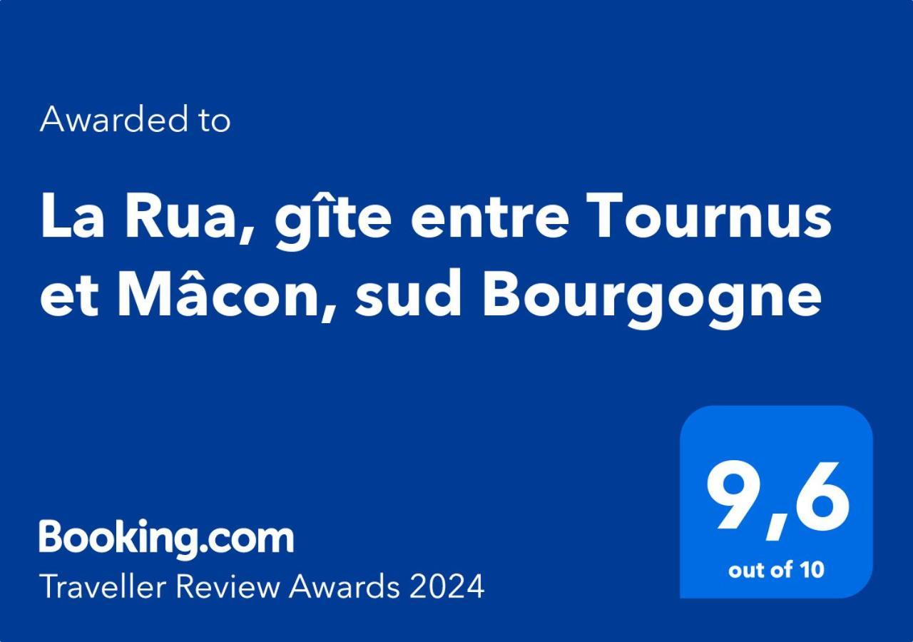 Gite La Rua, Entre Tournus Et Macon, Sud Bourgogne Montbellet Eksteriør bilde